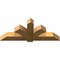 Ekena Millwork Redmond Rough Sawn Timber Gable Bracket, Western Red Cedar, 60"W x 25"H x 6"D x 6"F, 10/12 Pitch GBW060X25X0606RED00RWR - alternate 4